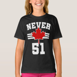 Never 51 – カナダNever 51州 Tシャツ