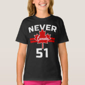 Never 51 – カナダNever 51州 Tシャツ (正面)