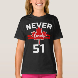 Never 51 – カナダNever 51州 Tシャツ