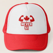 Never 51 Canada Strong キャップ (正面)