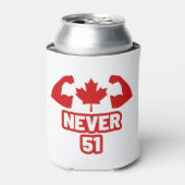 Never 51 Canada Strong 缶クーラー (缶正面)