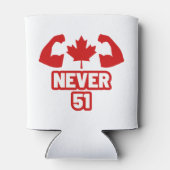 Never 51 Canada Strong 缶クーラー (裏面)