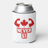 Never 51 Canada Strong 缶クーラー (缶裏面)