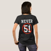 Never 51 St – カナダNever 51州 Tシャツ (裏面フル)