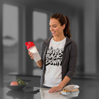 Never Back Down トライブレンドＴシャツ