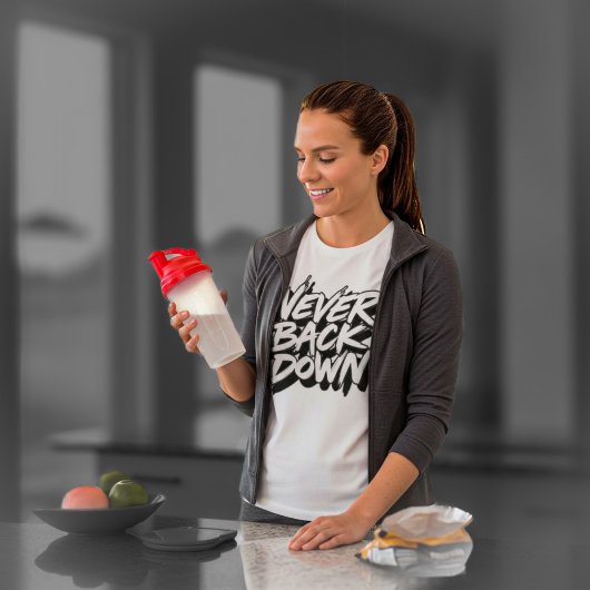 Never Back Down トライブレンドＴシャツ