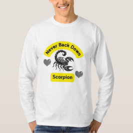 Never Back Down - Scorpion Spirit (ユニセックスTシャツ) Tシャツ
