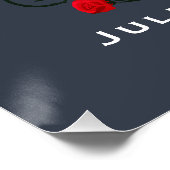 Never Betterスカルカップル結婚ゴシックの婚約 ポスター (コーナー)