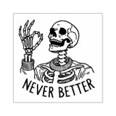 Never Better - Bone-Dry Paptimim ラバースタンプ (インプリント)