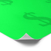 NEVER BROKE(All Green)ポスター ポスター (角)