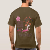 Never ending friendship brown tシャツ (裏面)