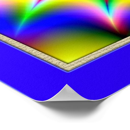 Never Ending Sunshine Optical Illusion ポスター (角)