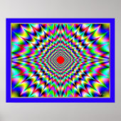 Never Ending Sunshine Optical Illusion ポスター (正面)