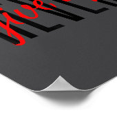 Never Ever Give Up, Insrational Motivational Quote ポスター (角)