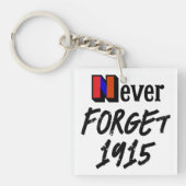 Never Forget 1915 Keychain キーホルダー (正面)