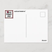Never Forget 1915 Postcard ポストカード (裏面)