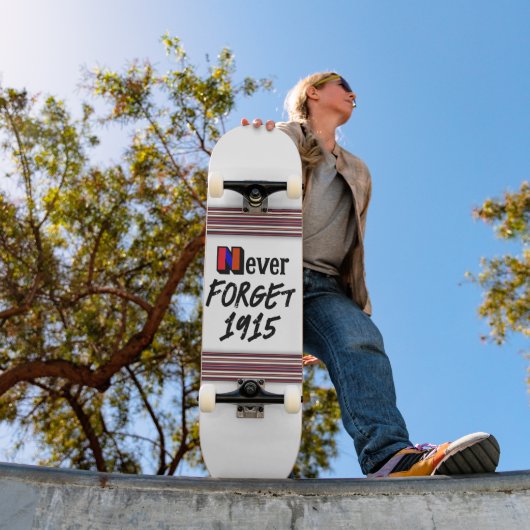 Never Forget 1915 Skateboard スケートボード (室外1)