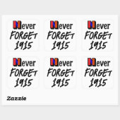 Never Forget 1915 Sticker スクエアシール (シート)