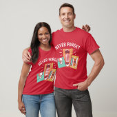 Never Forget 90s 80s girl Tシャツ (ユニセックス)