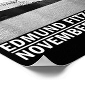 Never Forget – Edmund Fitzgerald Memorial Tee Nov. ポスター (角)