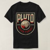 Never Forget Pluto Tシャツ (デザイン正面)