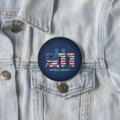 Never forget September 11  Button 缶バッジ (インサイチュ)