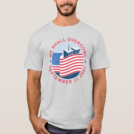 Never Forget September 11 Memorial Graphic T-Shirt Tシャツ (正面)
