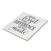 Never Forget the Difference You’ve Made タイル (側面)