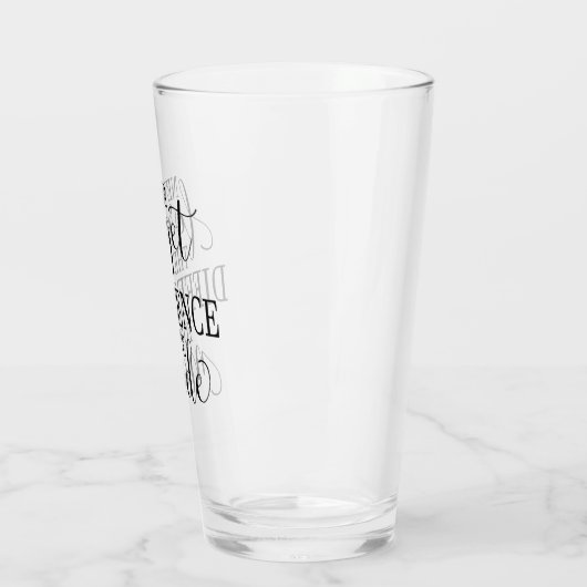 Never Forget the Difference You’ve Made タンブラーグラス (左)