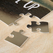 Never give up ジグソーパズル (側面)