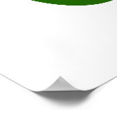 Never Give Up – Man Lifting Words Design ポスター (角)