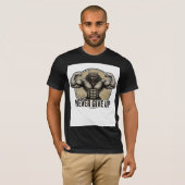 NEVER GIVE UP – Muscular Wolf Power    Tシャツ (正面フル)