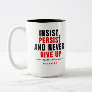 Never Give Up Two-Tone Mug ツートーンマグカップ