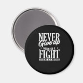 Never give up without a Fight Krabi Krabong マグネット (正面/裏面)