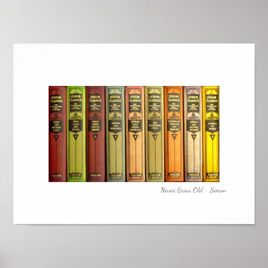 Never Grow Old – ポスター (正面)