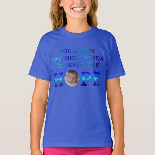 Never Lose Hope - Andy Tシャツ (正面)