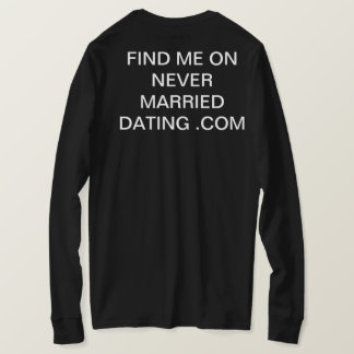 never married dating .comで私を見つけて tシャツ