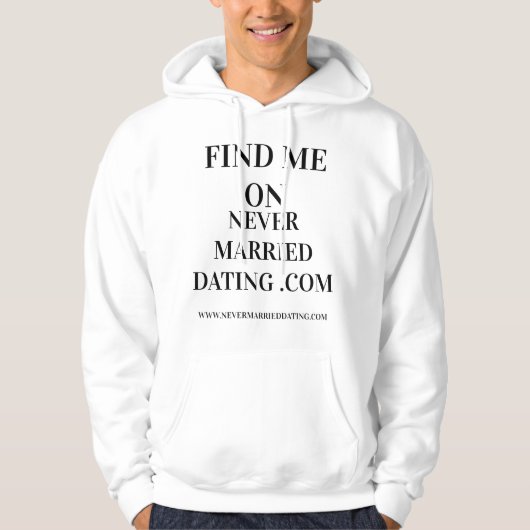 Never Married Dating Hoodie パーカ (正面)