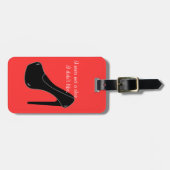 Never met a Shoe ラゲッジタグ (正面横)