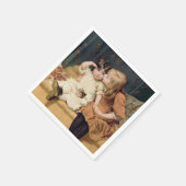 Never Mind (by Frederick Morgan) スタンダードカクテルナプキン (角)