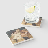 Never Mind (by Frederick Morgan) ストーンコースター (横)