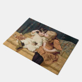 Never Mind (by Frederick Morgan) ドアマット (アングル)