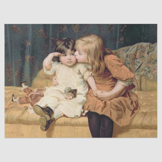 Never Mind (by Frederick Morgan) 薄葉紙 (正面)