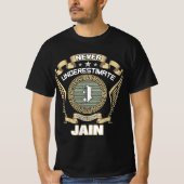 NEVER_MINIMATE_POWER_OF_A_JAIN Tシャツ (正面)
