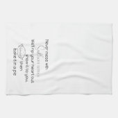 Never mss with Southern Women Lavender カスタム Kit キッチンタオル (横)