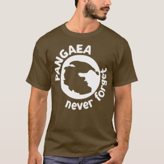 Never Pangaea忘れ Shirt for Geologyおたく Tシャツ