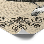 Never, Raven, Edgar Allan Poeのポスター ポスター (角)