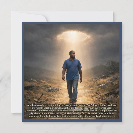 Never separated from God (正面)