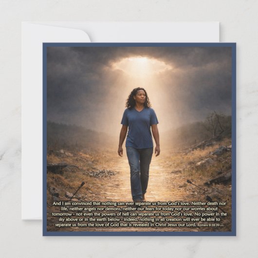 Never separated from God (正面)