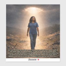 Never separated from God シール